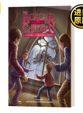 棚车少年137 咧嘴笑的石像鬼之谜 英文原版 The Mystery of the Grinning Gargoyle The Boxcar Children Mysteries 进口英语书籍