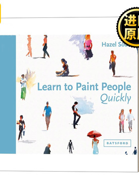 Learn to Paint People Quickly 快速学习人物绘画 水彩油画教学 精装 英文原版