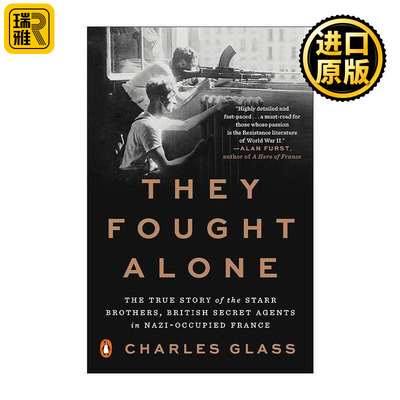 英文原版 They Fought Alone 他们独自作战 斯塔尔兄弟的真实故事 历史 Charles Glass 英文版 进口英语原版书籍