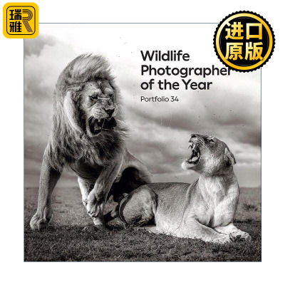 英文原版 Wildlife Photographer of the Year Portfolio 34 年度野生动物摄影师作品集 第34卷 精装 英文版 进口英语原版书籍