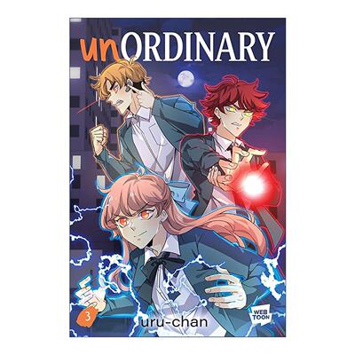 英文原版 unOrdinary book 3 异能者3 WEBTOON热门青少年奇幻网漫 uru-chan 英文版 进口英语原版书籍