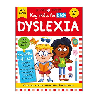 英文原版 Key Skills for Kids Dyslexia 儿童技能练习册 阅读障碍 英文版 进口英语原版书籍