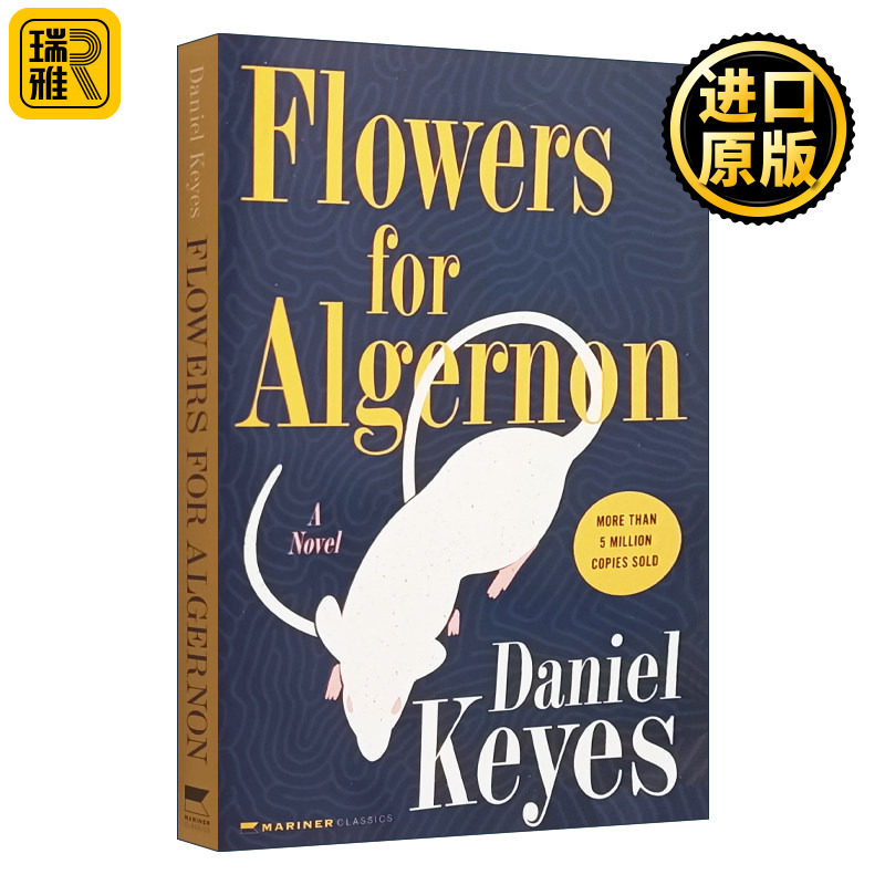 英文原版 Flowers for Algernon 献给阿尔吉侬的花束 大平装 英文版 Daniel Keyes 进口英语原版书籍图片