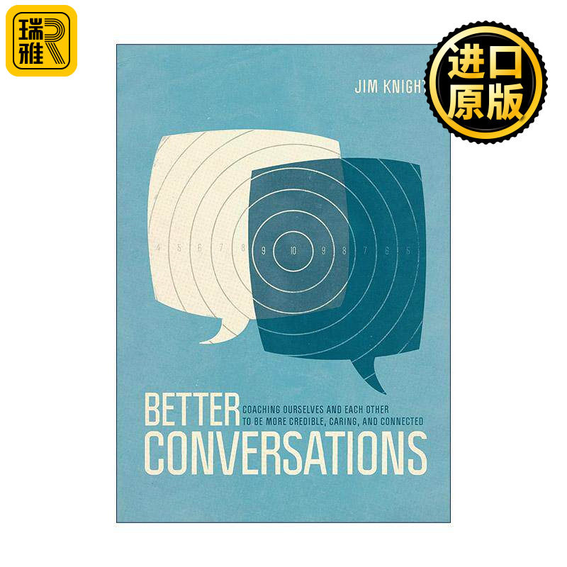 英文原版 Better Conversations 对话教练 学会更好地沟通 Jim Knight 英文版 进口英语原版书籍