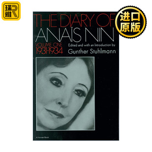 The Diary of Anais Nin Volume 1 19311934