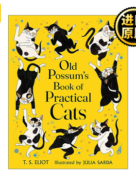 Old Possum's Book of Practical Cats 英文原版文集书籍