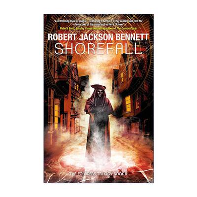 英文原版 Shorefall 岸落之夜 铭印之子三部曲2 The Founders 奇幻小说 英文版 进口英语原版书籍