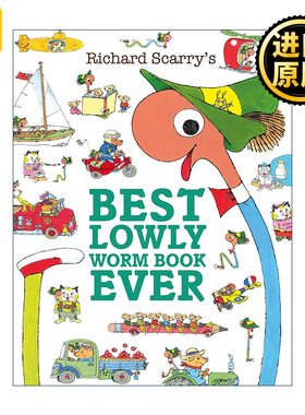 英文原版 Best Lowly Worm Book Ever 理查德斯凯瑞 小虫子书 英文版 进口英语原版书籍