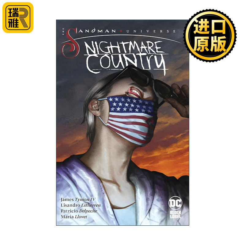 英文原版 The Sandman Universe Nightmare Country 睡魔宇宙 梦魇国度 DC漫画 艾斯纳奖得主James Tynion Iv 进口英语原版书籍