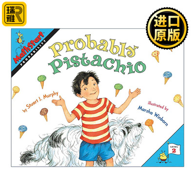 英文原版 Mathstart Level 2 Probably Pistachio 数学启蒙绘本2级 英文版 进口英语原版书籍