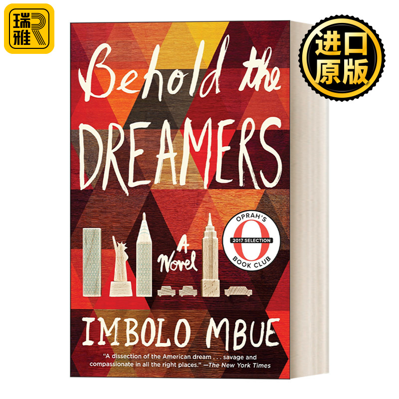 英文原版小说 Behold the Dreamers 看见梦想家/看啊追梦者 纽约时报年度十大好书 Imbolo Mbue 英文版 进口英语原版书籍