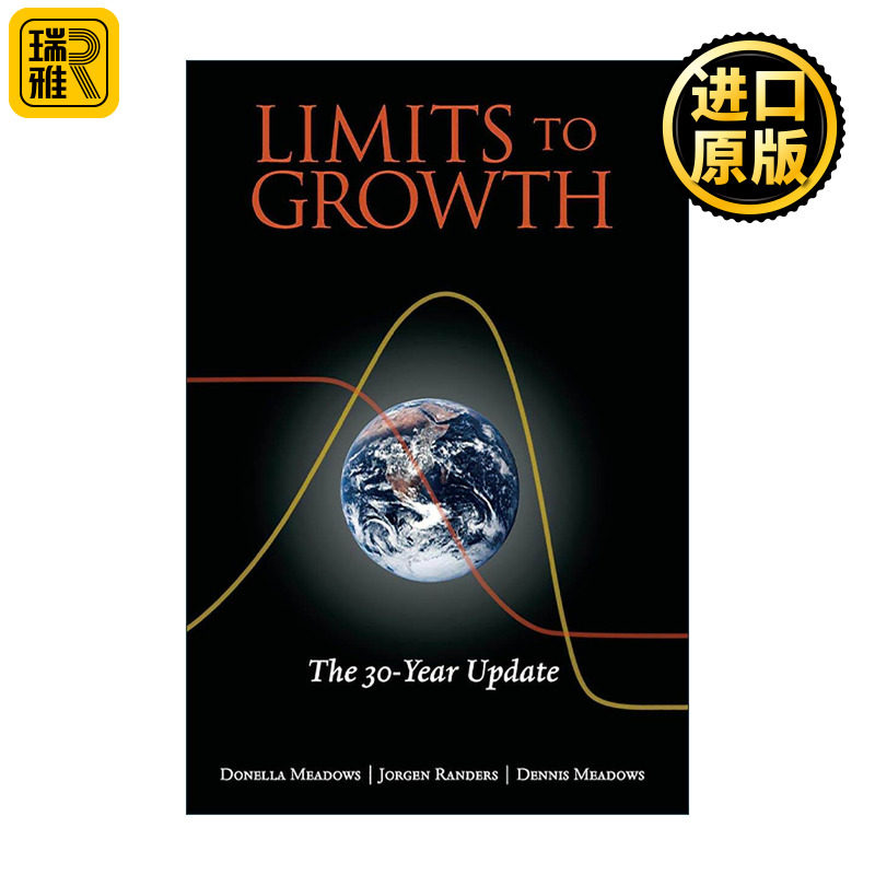 英文原版 Limits to Growth 增长的极限 30年全球经典 系统思考典范 学习型组织之父德内拉?梅多斯 英文版 进口英语原版书籍