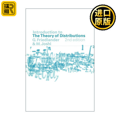 英文原版 Introduction to the Theory of Distributions 分布理论导论 F. G. Friedlander 英文版 进口英语原版书籍