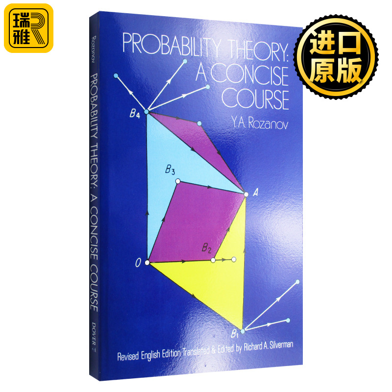 概率论 简明课程 英文原版 Probability Theory A Concise Course 全英文版 Y.A. Rozanov 进口原版英语书籍