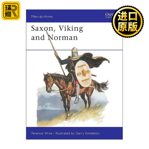 英文原版 Saxon Viking and Norman 撒克逊人 维京人和诺曼人 历史上的军队系列 英文版 进口英语原版书籍
