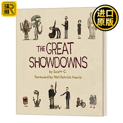 The Great Showdowns Scott Campbell的异想电影插画 英文原版