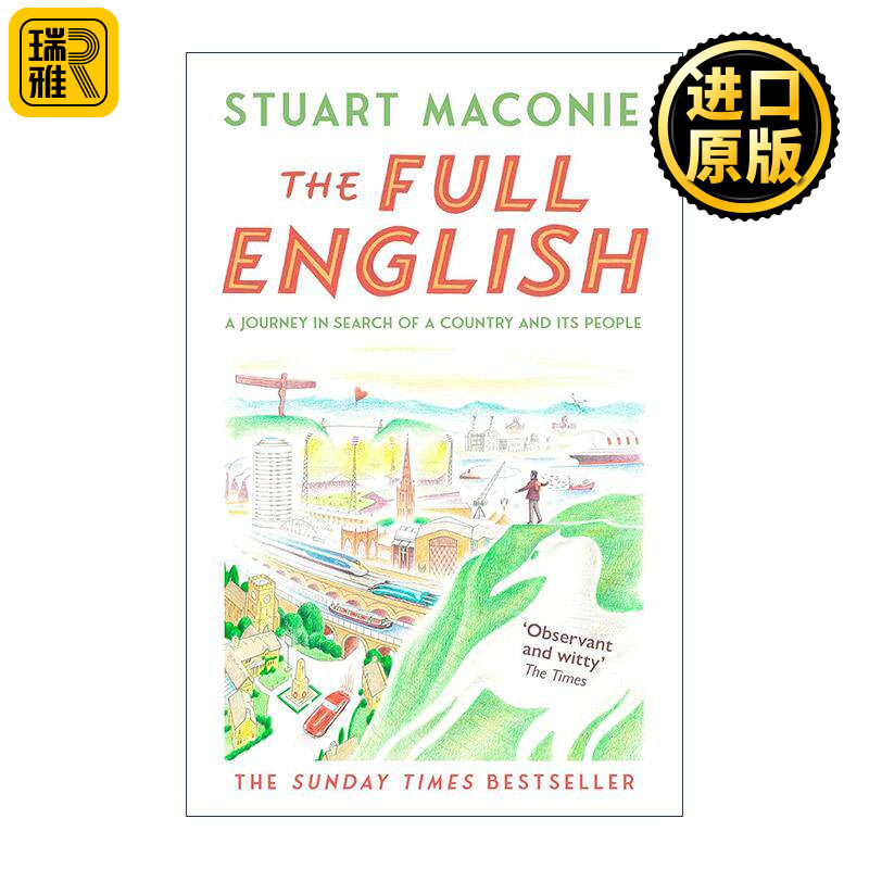 英文原版 The Full English 英格兰完全之旅 追寻国家与人民的旅途 Stuart Maconie旅记 英文版 进口英语原版书籍