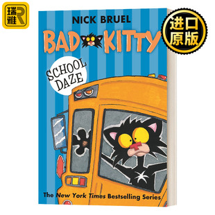 Kitty 英文原版 School 坏小猫学校发呆 Daze Bad