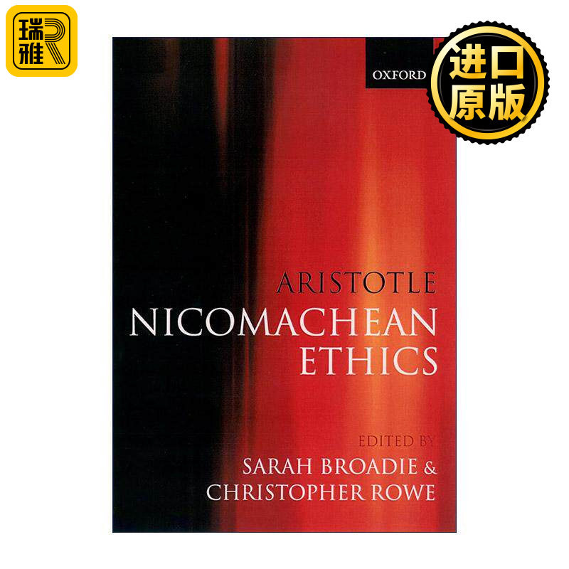 英文原版 Aristotle Nicomachean Ethics 亚里士多德 尼各马可伦理学 翻译 导读与评论 牛津大学出版社 英文版 进口英语原版书籍