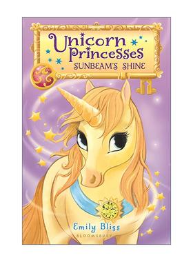英文原版 Unicorn Princesses 1 Sunbeam's Shine 独角兽公主1 Emily Bliss儿童奇幻插图小说 英文版 进口英语原版书籍