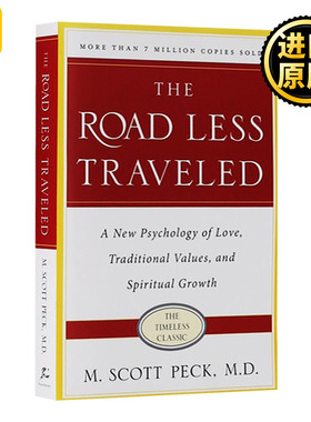 少有人走的路 25周年纪念版 英文原版 The Road Less Traveled 心智成熟的旅程 英文版 社会心理学 进口原版英语经典畅销书籍