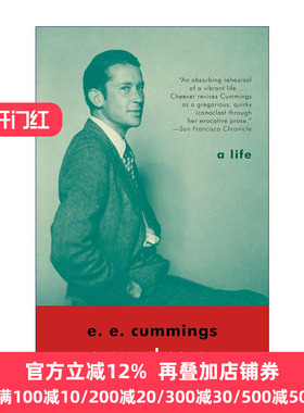 E. E. Cummings 英文原版 进口英语书籍 人物传记