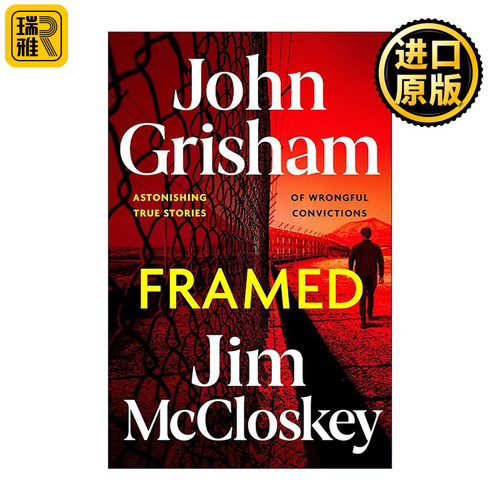 英文原版 FRAMED 诬告 司法不公的故事 犯罪 John Grisham 英文版 进口英语原版书籍