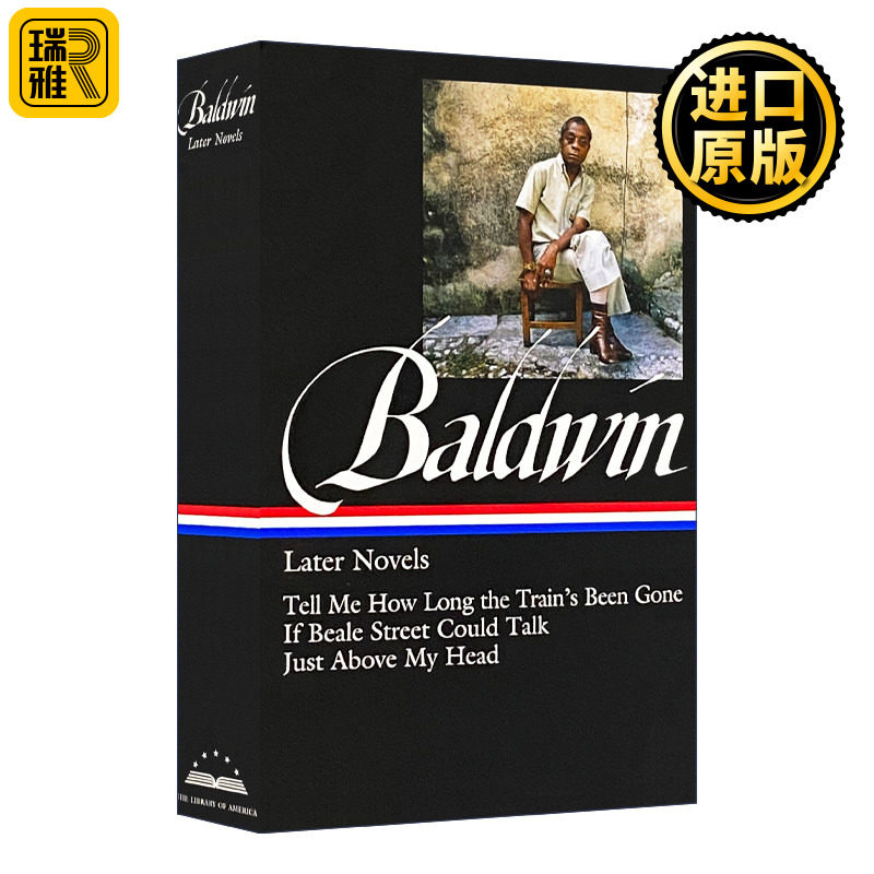 英文原版小说 James Baldwin Later Novels LOA #272 詹姆斯·鲍德温 晚期小说集 精装美国文库 英文版 进口英语原版书籍