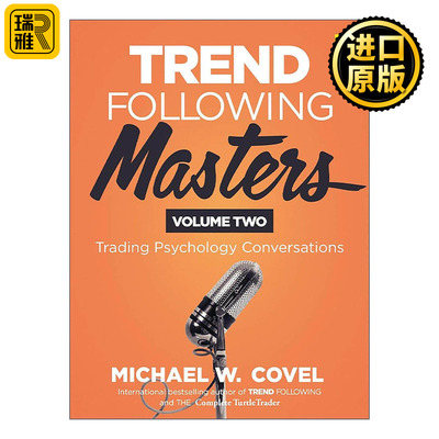 英文原版 Trend Following Masters  Volume 2 趋势跟踪交易指南 卷2 精装 Michael Covel 英文版 进口英语原版书籍