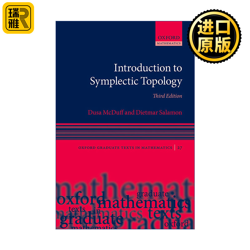 Introduction to Symplectic Topology 辛拓扑概论 牛津数学研究生教材 精装