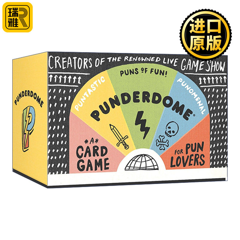 Punderdome 双关语爱好者的纸牌游戏 单词学习