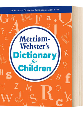 韦氏学生词典2021全新修订版 英文原版 Merriam-Webster Dictionary for Children 英文原版 Merriam-Webster 进口英语书籍