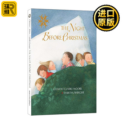 The Night Before Christmas 圣诞节 儿童英文诗精装 安徒生大奖 Clemens Moore