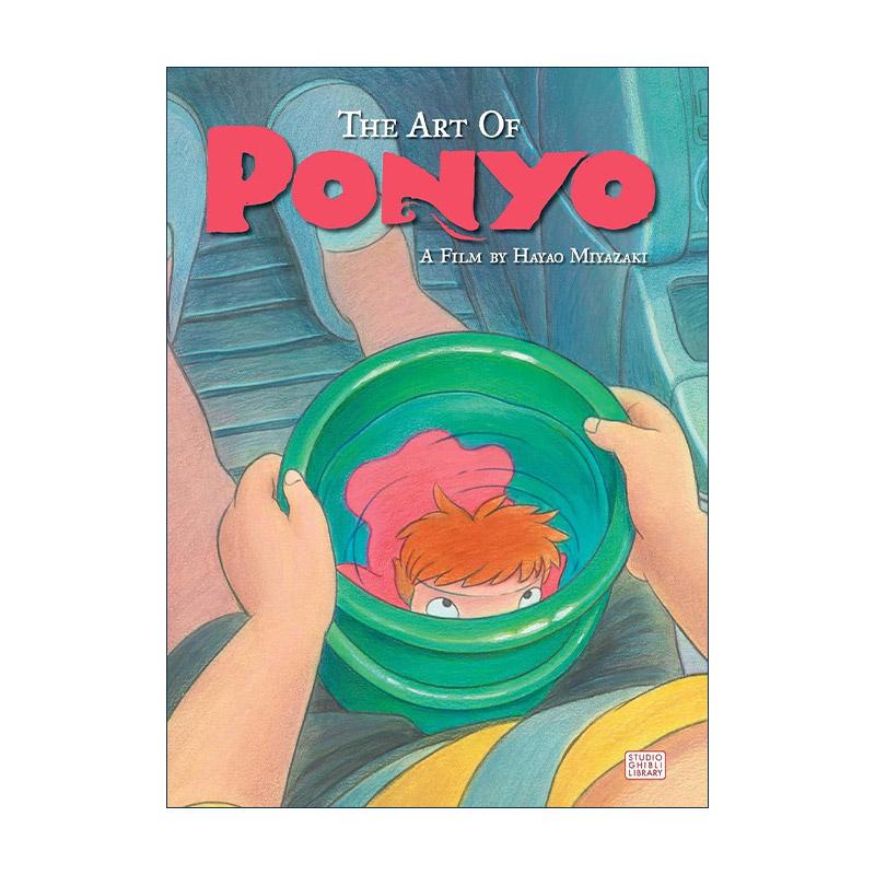 英文原版 The Art of Ponyo 波妞艺术集 英文版 进口英语原版书籍