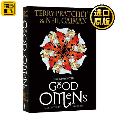 好兆头 插图插画版 英文原版 The Illustrated Good Omens 尼尔盖曼Neil Gaiman 美国众神烟与镜睡魔The Sandman作者 进口英语书籍