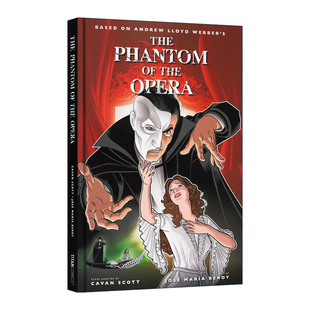 歌剧魅影 官方漫画小说 英文原版 The Phantom of the Opera Official Graphic Novel 精装 英文版 进口英语原版书籍