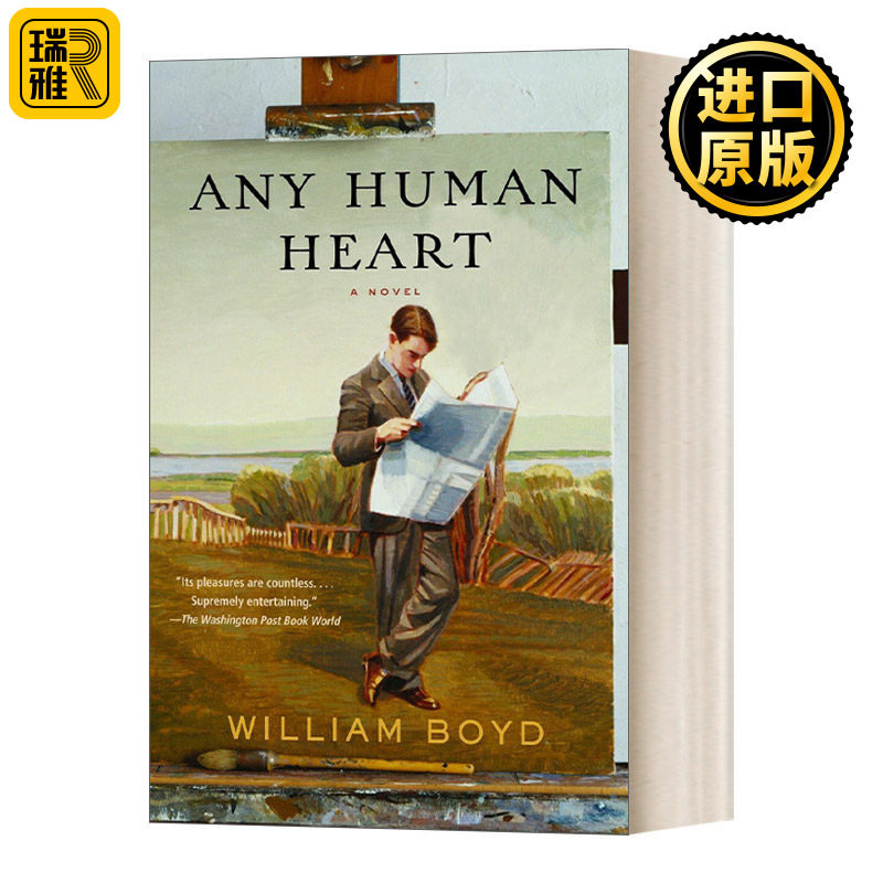 Any Human Heart 赤子之心/凡人之心:洛根·蒙斯图尔特的私密日记 2004国际IMPAC都柏林文学奖入围 William Boyd