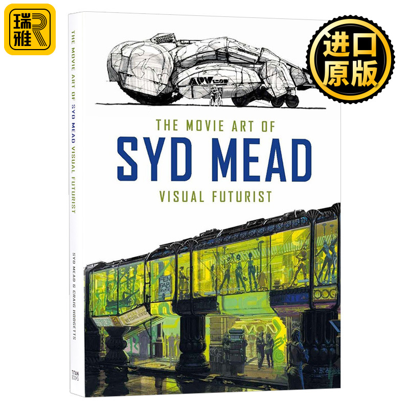 赛德米德的电影艺术视觉未来主义者 The Movie Art of Syd Mead Visual Futurist英文原版 Syd Mead全英文版进口原版英语书籍-封面