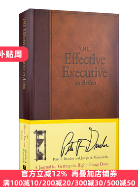 The Effective Executive in Action 英文原版