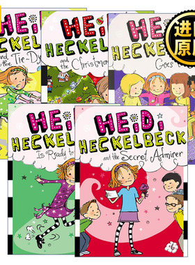 Heidi Heckelbeck 小女巫海蒂系列6-10册 儿童章节桥梁书 校园故事