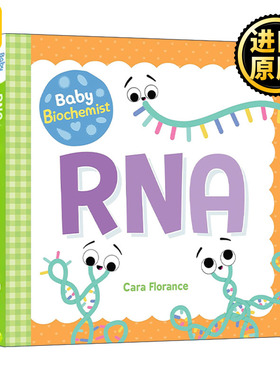 英文原版 Baby Biochemist RNA 宝宝智学园 生物化学家 STEM教育 儿童科普百科绘本 纸板书 英文版 进口英语原版书籍