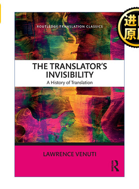 The Translator's Invisibility 译者的隐形 翻译史论