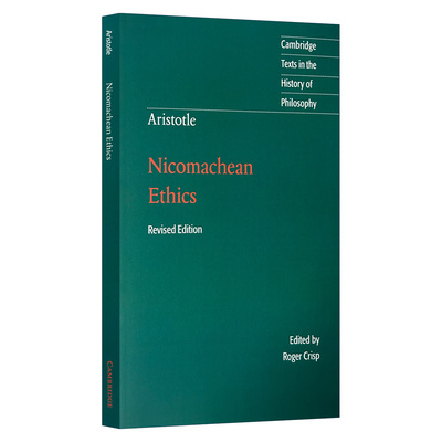Aristotle:  Nicomachean Ethics  亚里士多德 尼各马可伦理学 剑桥哲学史文本系列