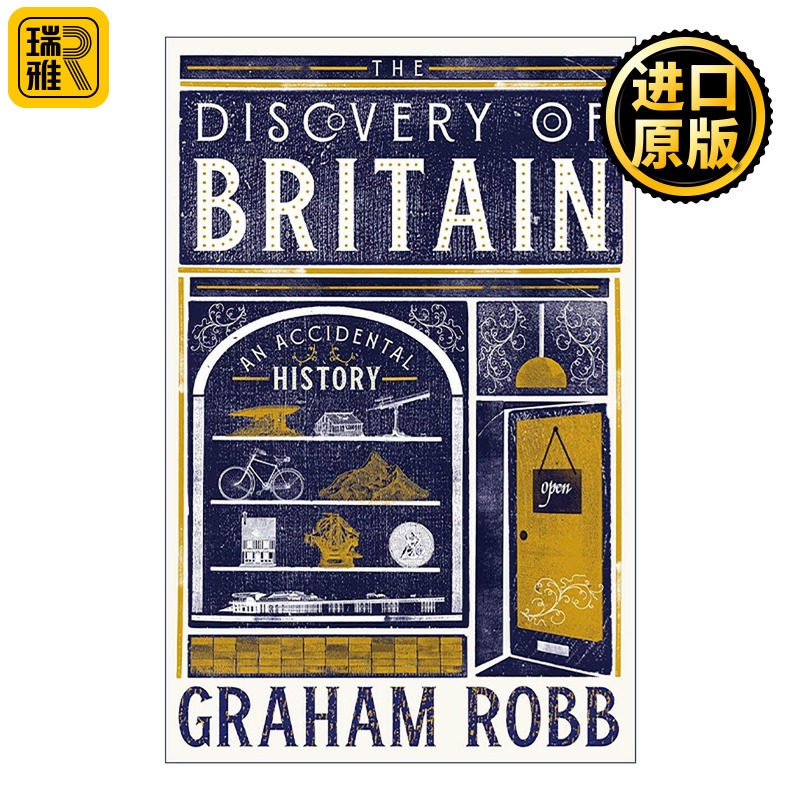英文原版 The Discovery of Britain 探索英国 探索法国作者新书 格雷厄姆·罗布 英国皇家文学学会翁达杰奖 Graham Robb 精装