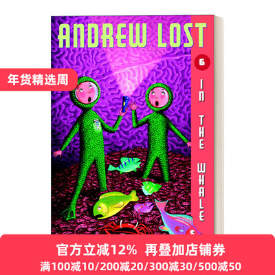 英文版 In the Whale Andrew Lost 6 安德鲁不见了系列6 英文原版