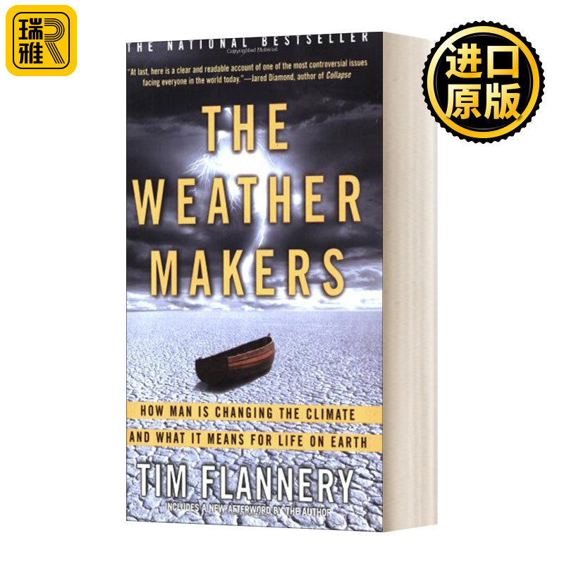 天气制造者 人类如何改变气候及其对地球生命的意义 英文原版 The Weather Makers 英文版 进口英语原版书籍