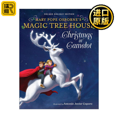 Magic Tree House Deluxe Holiday Edition: Christmas in Camelot 卡米洛城的圣诞节 神奇树屋豪华精装收藏版