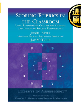 英文原版 Scoring Rubrics in the Classroom Corwin