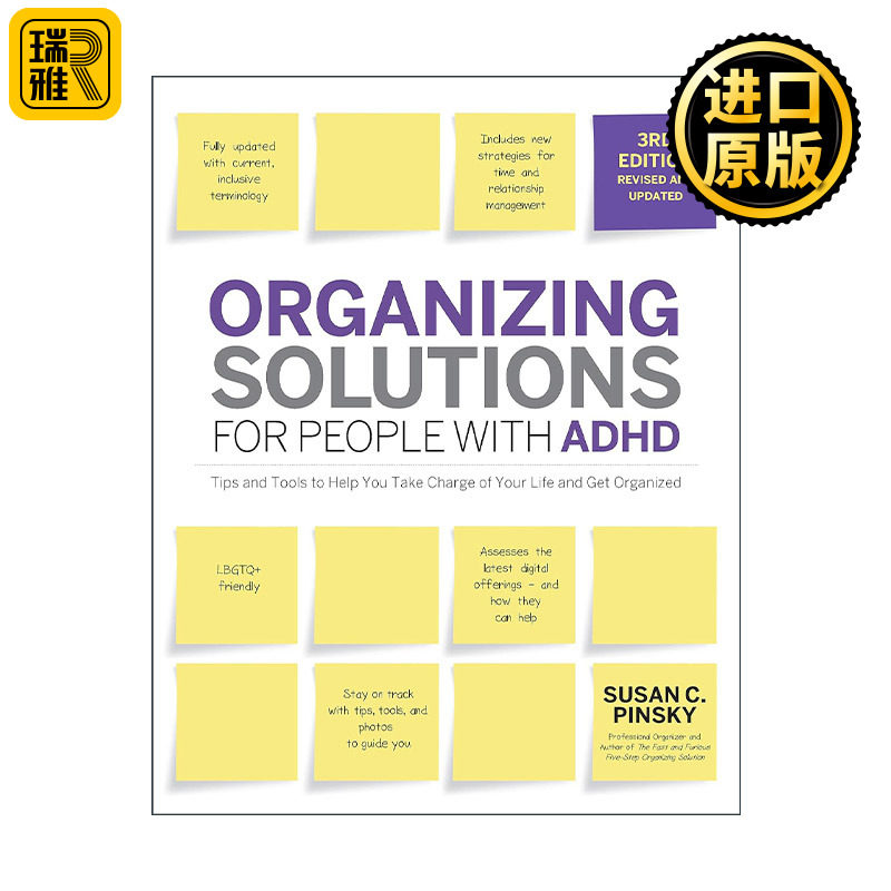 Organizing Solutions for People with ADHD 多动症患者的整理解决方案第三版