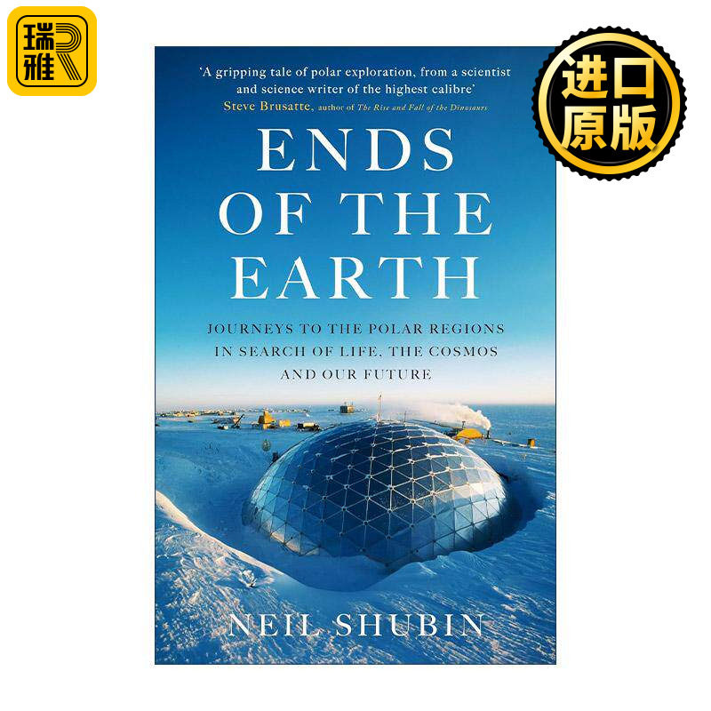 英文原版 Ends of the Earth 奔赴地球尽头 在极地探寻生命宇宙与未来 精装 英文版 进口英语原版书籍